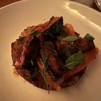 a.kitchen - lamb belly - New American Near Me - Philadelphia, Pennsylvania
