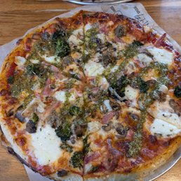 Thick crust build your own pizza
