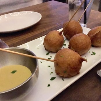 Eureka! - Corn dog lollipops - American Near Me - Cupertino, California Eureka! - Corn dog lollipops - American Near Me - Cupertino, California