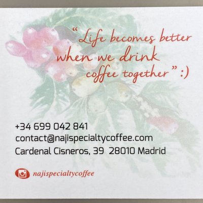 NAJI SPECIALTY COFFEE by null