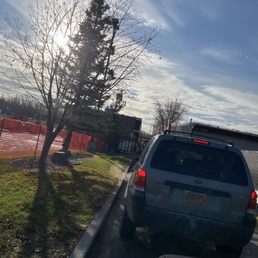 The drive through