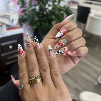 Mindy Nail Bar Anaheim - Gel x with Art - Nail Salons Near Me - Anaheim, California Mindy Nail Bar Anaheim - Gel x with Art - Nail Salons Near Me - Anaheim, California