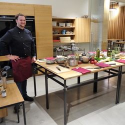 Wrenkh & Wiener Kochsalon - Wrenkh does cooking-experiences too - just re3ady to start. We loved the obvious enthusiasm with all the staff!