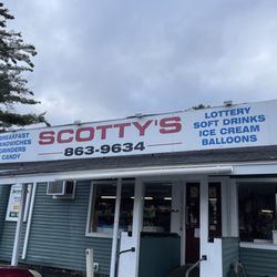 Scotty's Convenience Store - Storefront, phone number, merchandise