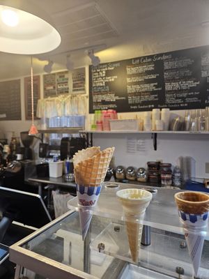 Log Cabin Ice Cream by null