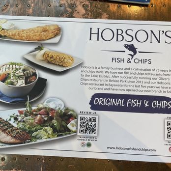 Hobson's Fish & Chips - 8.22.23 - British Near Me - London, XGL