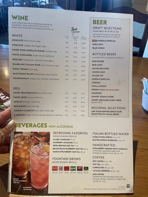 Menu photo 1 Olive Garden Italian Restaurant Oxnard, CA
