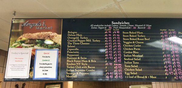 Menu photo 2 Angelo's Market New Britain, CT Menu photo 2 Angelo's Market New Britain, CT