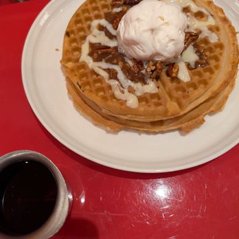 Netflix Bites - Pecan waffles - American Near Me - Las Vegas, Nevada Netflix Bites - Pecan waffles - American Near Me - Las Vegas, Nevada