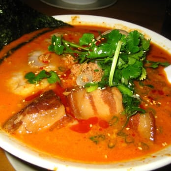 Himawari - Tan Tan Men Deluxe (chasu and stewed pork) - Ramen Near Me - San Mateo, California