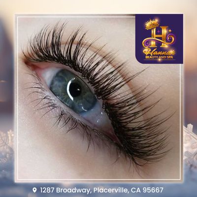 Lash Extensions - Achieve a natural yet enhanced look with classic individual lash extensions, combined with LED technology to promote healthier lashes and longer-lasting results.