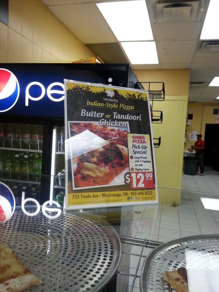 GINO’S PIZZA Updated July 2024 735 Twain Avenue, Mississauga