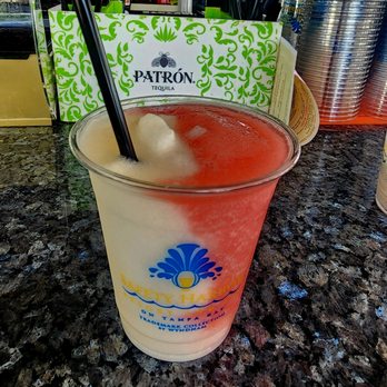 Parthenon Bar - A Miami Vice frozen drink. - Juice Bars & Smoothies Near Me - Safety Harbor, Florida Parthenon Bar - A Miami Vice frozen drink. - Juice Bars & Smoothies Near Me - Safety Harbor, Florida