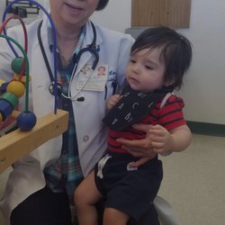 Annie Lim & Kheng Lim MD - Doctor Annie Lim with Sebastian