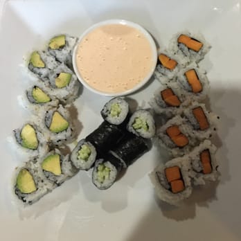 Wasabi's Fusion - Vegetable Sushi Rolls - Japanese Near Me - Pooler, Georgia