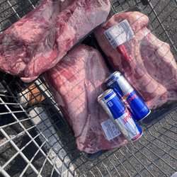 Lucky - Untrimmed Tri tip 3.99 a lb!