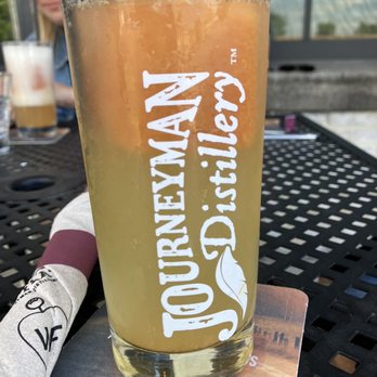 Staymaker at Journeyman Distillery - Lemon-lime soda with blood orange ice cube - Pizza Near Me - Three Oaks, Michigan Staymaker at Journeyman Distillery - Lemon-lime soda with blood orange ice cube - Pizza Near Me - Three Oaks, Michigan
