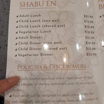 Shabu En - Menu - Hot Pot Near Me - Houston, Texas Shabu En - Menu - Hot Pot Near Me - Houston, Texas