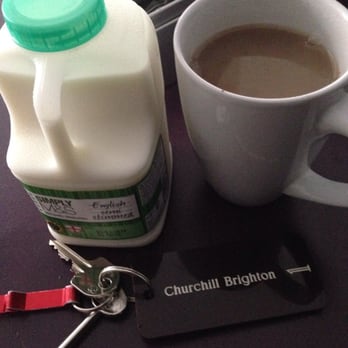 Churchill Guest House - Fresh cream for your tea & a bottle opener for your beer - what more can a girl ask for?? - Guest Houses Near Me - Brighton, BNH