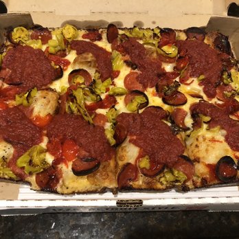 Square MFG - Suparoni pizza - Pizza Near Me - Natick, Massachusetts