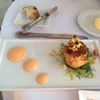 Latitudes - Sunset Key Cottages - Started off with the lobster and crab cake- filled with lots of meat so happy about that! - Seafood Near Me - Key West, Florida Latitudes - Sunset Key Cottages - Started off with the lobster and crab cake- filled with lots of meat so happy about that! - Seafood Near Me - Key West, Florida