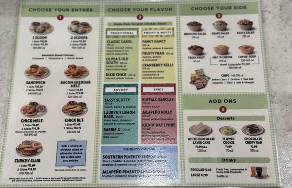 Menu photo 1 Chicken Salad Chick Charlottesville, VA