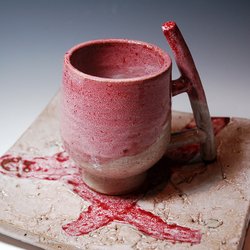 Tobang Ceramic Studio - Mug with saucer