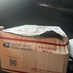 United States Post Office - This package was delayed several times. Now I see why. They tried to go in it. There are attempted thefts going on.. this was mailed