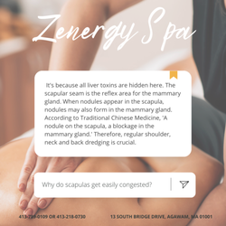 Zenergy Spa - Why do scapulas get easily congested?