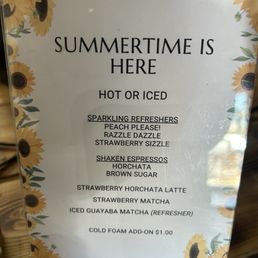 Summertime drinks! Summertime drinks!