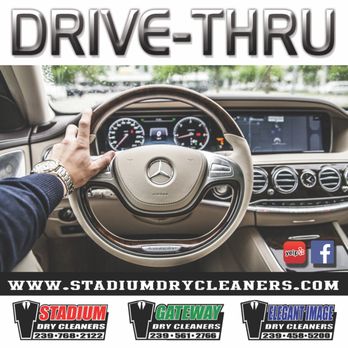 Stadium Dry Cleaners - Don't worry about finding a place to park, drive up and enjoy the convenience and hassle free drive thru. - Dry Cleaning Near Me - Fort Myers, Florida Stadium Dry Cleaners - Don't worry about finding a place to park, drive up and enjoy the convenience and hassle free drive thru. - Dry Cleaning Near Me - Fort Myers, Florida
