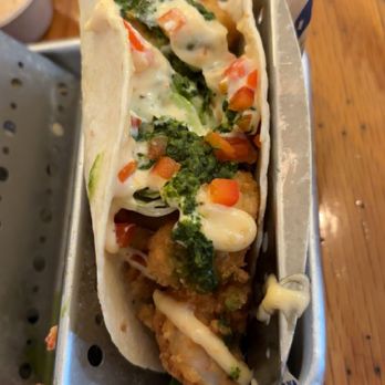 Treylor Park - Shrimp & Grits Tacos - New American Near Me - Savannah, Georgia Treylor Park - Shrimp & Grits Tacos - New American Near Me - Savannah, Georgia