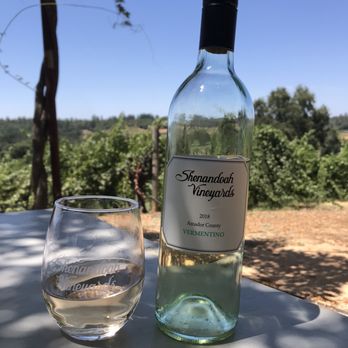 Shenandoah Vineyards - a glass of wine and a bottle of wine - Wineries Near Me - Plymouth, California Shenandoah Vineyards - a glass of wine and a bottle of wine - Wineries Near Me - Plymouth, California