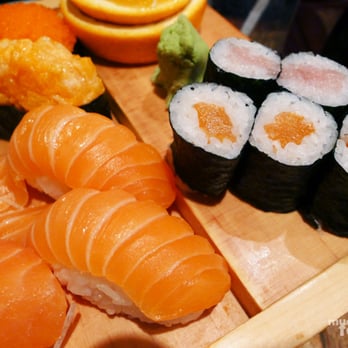 Sushi Nanaimo - Thick cut salmon...so gorgeous - Sushi Bars Near Me - Vancouver, British Columbia Sushi Nanaimo - Thick cut salmon...so gorgeous - Sushi Bars Near Me - Vancouver, British Columbia