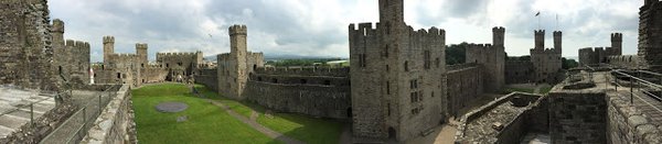 Caernarfon Castle by null