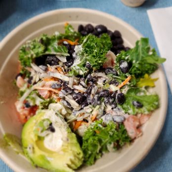 Envegan - Salad.. sorry I almost forgot to take the picture because it was looking so good!! - Vegan Near Me - Atlanta, Georgia