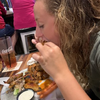 Pizza Hyena - Wings are a must for this girl! - Pizza Near Me - Surfside Beach, South Carolina