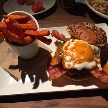 Eureka! - Jalapeño Egg Burger - $12 - American Near Me - Mountain View, California Eureka! - Jalapeño Egg Burger - $12 - American Near Me - Mountain View, California
