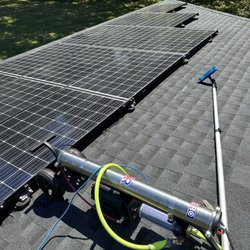 All Clean Exteriors - Solar Panel cleaning with XERO water system