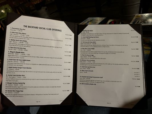 Menu photo 6 The Backyard Social Club Clovis, CA Menu photo 6 The Backyard Social Club Clovis, CA