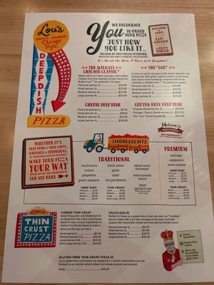 Menu photo 6 Lou Malnati's Pizzeria Tempe, AZ