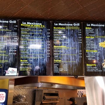 La Mexicana Grill - Menu - Mexican Near Me - Chicago, Illinois