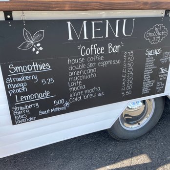 The Brew Life Coffee Bar - The menu. - Coffee & Tea Near Me - Tracy, California