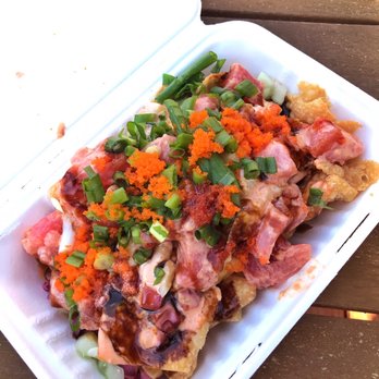Sushioki - Spicy Tuna Wonton Nachos! A must every time! - Sushi Bars Near Me - Durham, North Carolina