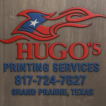 Hugo's Printing Services - Screen Printing/T-Shirt Printing Near Me - Grand Prairie, Texas Hugo's Printing Services - Screen Printing/T-Shirt Printing Near Me - Grand Prairie, Texas