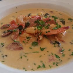 Delicious shrimp and grits!