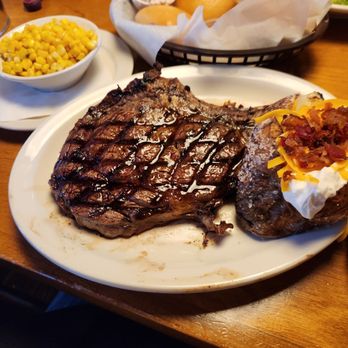 Texas Roadhouse - Bone in ribeye! So good! - Steakhouses Near Me - Hesperia, California