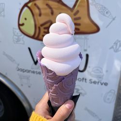 Wafu - Cherry Blossom soft serve