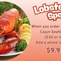 Crazy Seafood - Lobster special