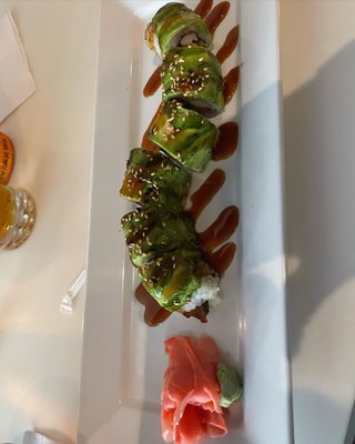 Fat Salmon Sushi by null